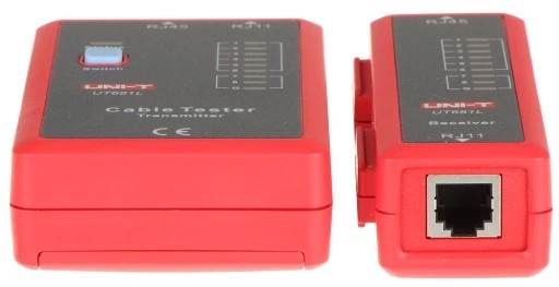 Тестер витой пары LAN RJ45 для сетевых кабелей UNI-T