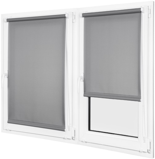 ROLETA ZACIEMIAJĄCA 116X150 CM GŁADKA WEWNĘTRZNA Z PROWADNICAMI NA WYMIAR