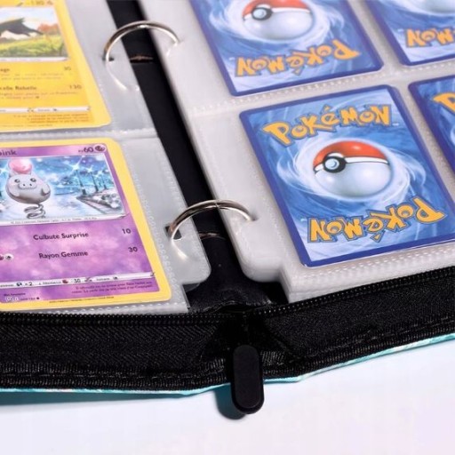 Альбом-держатель для карт Pokemon на 400 карт + 8 оригинальных энергетических карт
