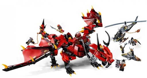 LEGO 70653 NINJAGO ДРАКОН ПЕРВБОРН, БЛОКИ