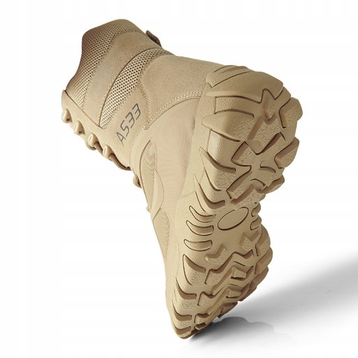 Высокие ботинки Military Tactical Boots 45 хаки