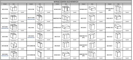 Модульный комплект кухонной мебели 260 см. Сканди «елочка»/Антрацит.