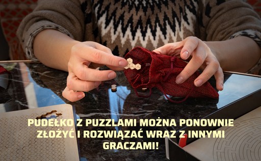 ESC WELT Trio Wooden Puzzles - 3 Drewniane Puzzle Prezent na Pieniądze