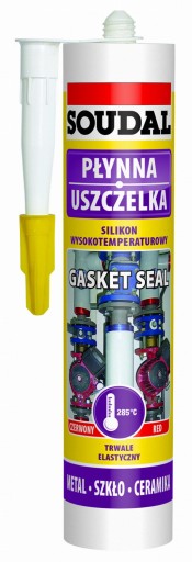 SOUDAL SILIKON WYSOKOTEMPERATUROWY DO 285'C 280ML