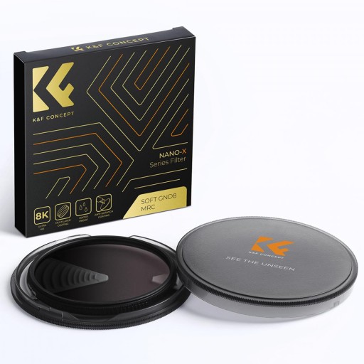 Полуфильтр Серый ND8 49 мм Soft GND8 MRC NANO-X 8k PRO K&F