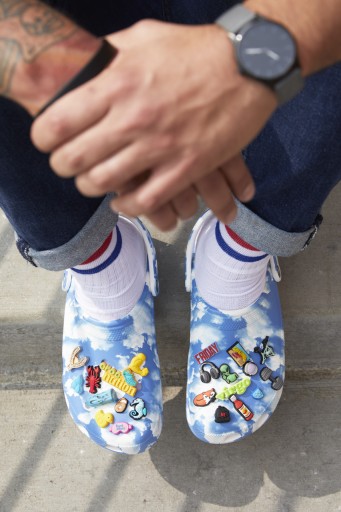 Украшение для обуви Crocs Jibbitz Alien с гарнитурой