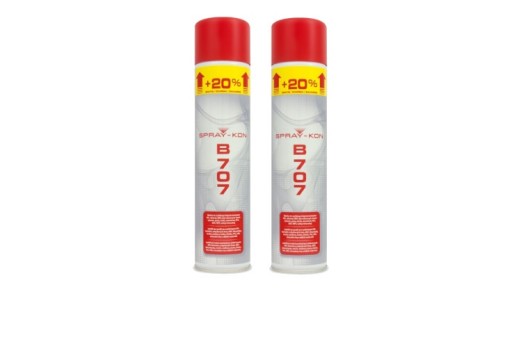 Контактный клей SPRAY KON B707 600мл - 2 шт