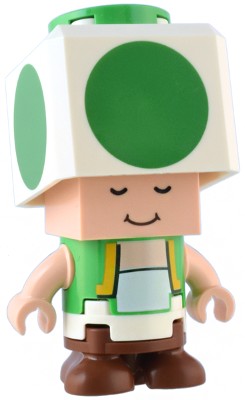 LEGO SUPER MARIO ФИГУРКА mar0152 Зеленая жаба