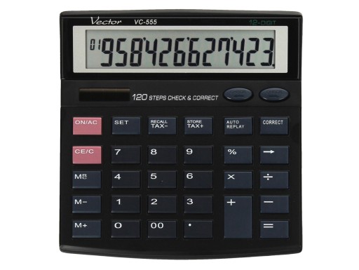 Офисный калькулятор Vector VC-555