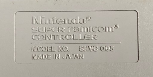 ОРИГИНАЛЬНЫЙ контроллер Super Famicom Nintendo РЕТРО