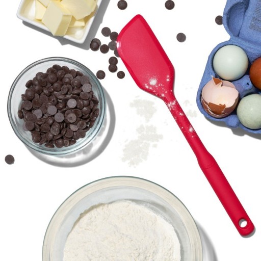 Good Grips OXO красная силиконовая лопатка