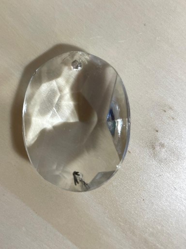 Stare kryształki szklane 3,5 cm