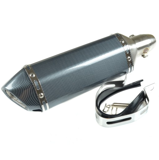 ГЛУШИТЕЛЬ ВЫХЛОПА УНИВЕРСАЛЬНЫЙ ТЮНИНГ НАКЛЕЙКА AKRAPOVIC MEGA SOUND AKRAP