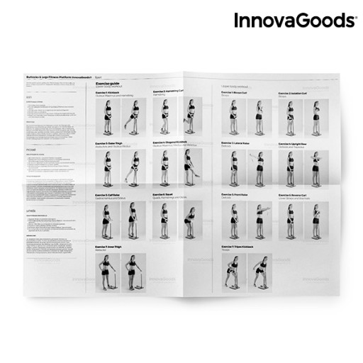 Платформа для упражнений для ягодиц и ног InnovaGoods