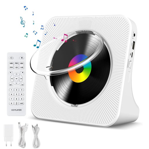 CD-ПЛЕЕР ПОРТАТИВНЫЙ BLUETOOTH FM MP3-ДИНАМИК