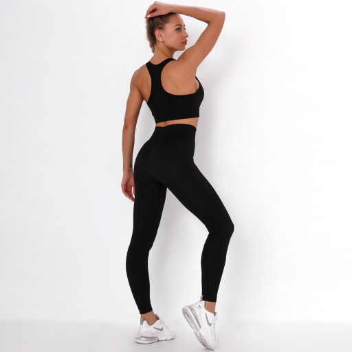 Спортивный комплект из двух предметов SET LEGGINGS топ FITNESS Gym SET L