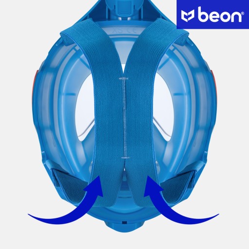 ДЕТСКАЯ ПОЛНОЛИЦЕВАЯ МАСКА ДЛЯ ПОДВОДНОГО ПЛАВАНИЯ BEON