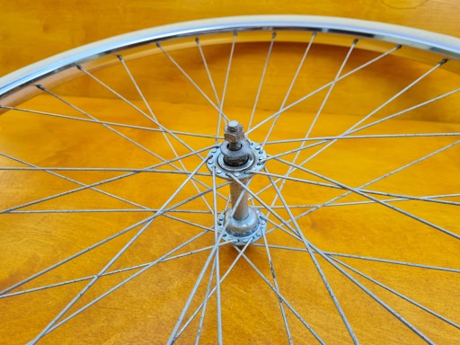 ROMET PASAT WAGANT ORKAN BIKE ПЕРЕДНЕЕ КОЛЕСО STOMIL ШИНА 27 ДЮЙМОВ ХРОМ ОТ PRL