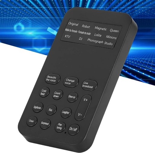 Zmieniacz głosu modulator dźwięku 8 trybów mo