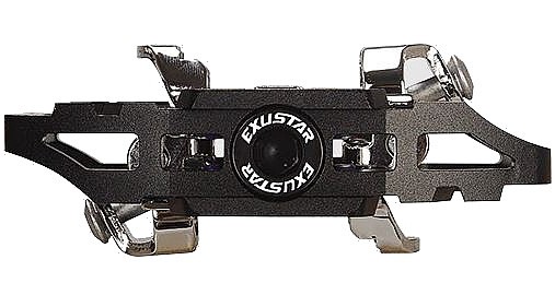 Педали платформы Exustar PM228 SPD ALU CNC LSL