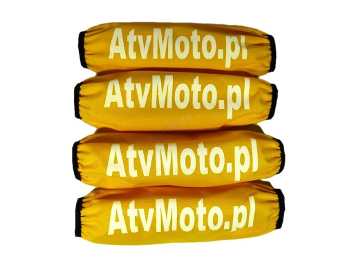 Uniwersalne osłony amortyzatorów AtvMoto - kolor ż