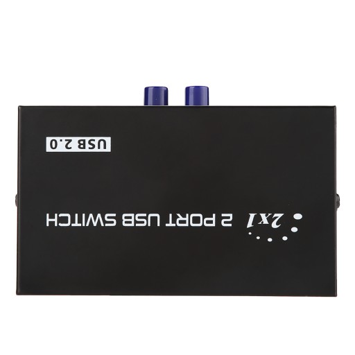 2/4-портовый USB 2.0 ручной переключатель общего доступа для ПК, принтера, сканера