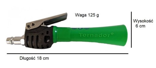 Импульсный чистящий пистолет TORNADOR Mini Z-007
