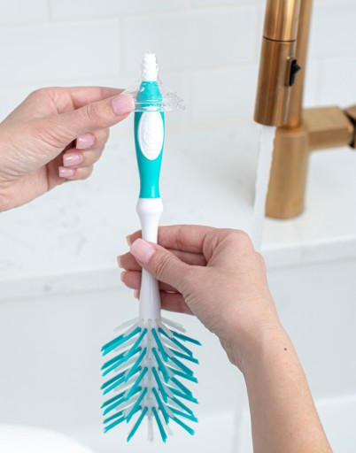 LUX Dr Browns AC110 синяя щёточка для чистки бутылочек и сосок