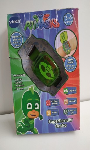 Обучающие часы VTech Pj Mask Pidzamersi Gecko, с