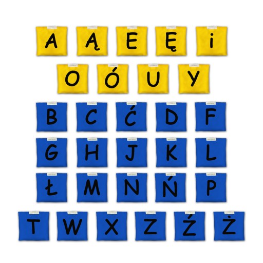 Комплект школьных спортивных сумок Akson Alphabet