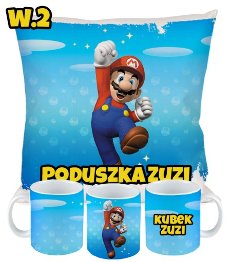 НАБОР ПОДУШЕК SUPER MARIO SONIC, ПОДАРОК