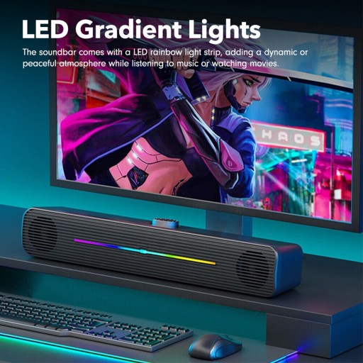 USB-динамик Bluetooth Soundbar для вашего компьютера-телевизора