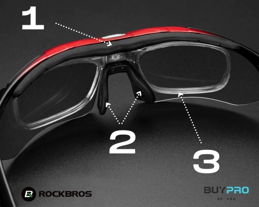 Okulary Polaryzacyjne Sportowe na Rower do Biegania ROCKBROS