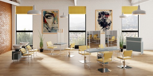 AYALA Fotel fryzjerski hydrauliczny LOFT