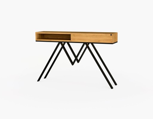 KONSOLA 70 cm DREWNO LITE DĄB OLCHA SKD-291