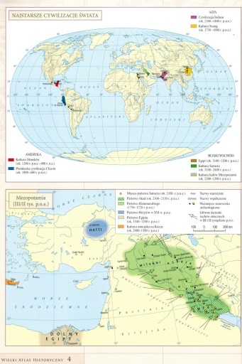 WIELKI ATLAS HISTORYCZNY DEMART TWARDA OPRAWA 2024