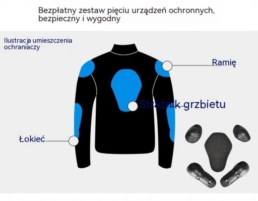 БЕЗОПАСНЫЙ МОТОЦИКЛОВЫЙ КОСТЮМ КУРТКА БРЮКИ