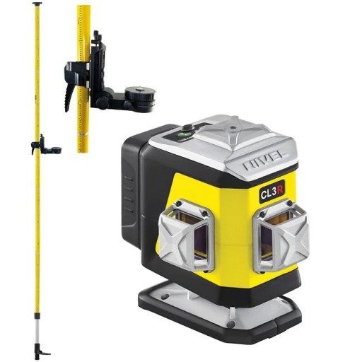 Laser krzyżowy Nivel System CL3R set LP36 czerwona