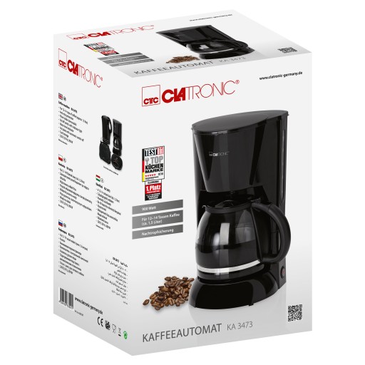 CLATRONIC KA 3473 СЛИВНАЯ КОФЕВАРКА