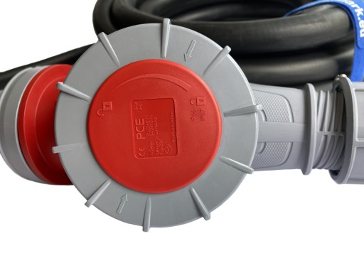 Резиновый силовой удлинитель 125А 5х25 2м H07RNF OnPD