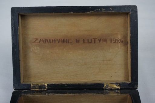 Деревянный ящик в стиле Закопане, Закопане, 1926 г.