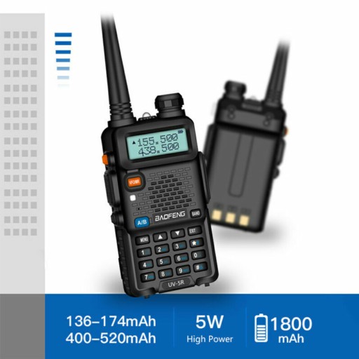КОРОТКОВОЛНОВАЯ ТЕЛЕФОННАЯ РАЦИЯ СКАНЕР FM-РАДИО BAOFENG UV-5R