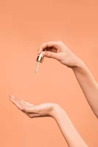 Butelka szklana z pipetą ZŁOTE 3ml