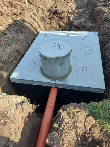 Бетонный септик 4000л септик 4м3 резервуар для воды