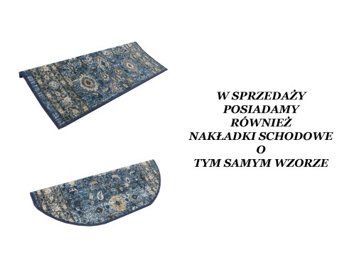 ELEGANCKI KLASYCZNY CHODNIK ANTYPOŚLIZGOWY 80cm