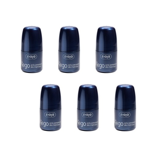 6x antiperspirant в мужском мяче 60 мл Ziaja ygo