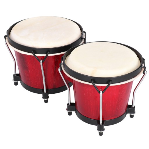 Drewniane afrykańskie bongosy bęben Djembe