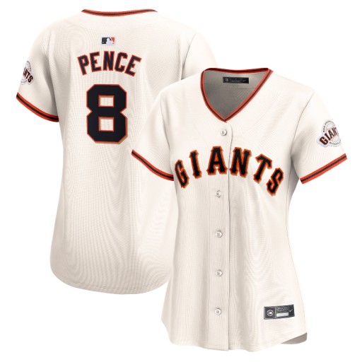 Джерси игрока Cream Hunter Pence San Francisco Giants Home Limited,