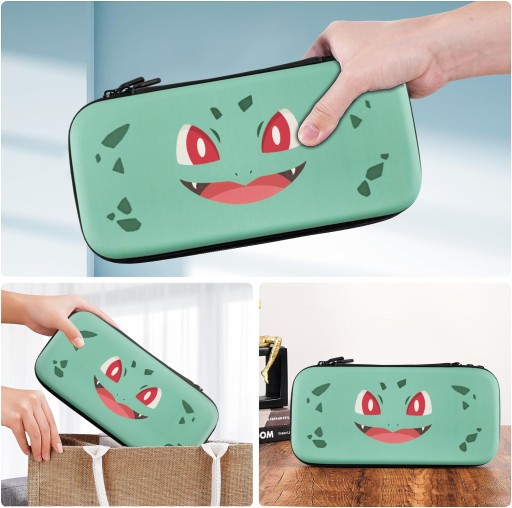 ЧЕХОЛ ДЛЯ NINTENDO SWITCH OLED POKEMON BULBASAUR