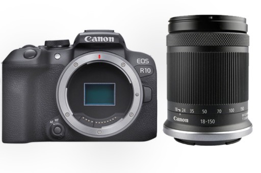 Aparat Canon EOS R10 + RF-S 18-150mm f/3.5-6.3 IS STM - NOWY